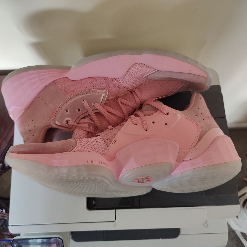 Adidas Harden Vol. 4 “Pink Lemonade” Size 15 Has Wear - Picture 7 of 13